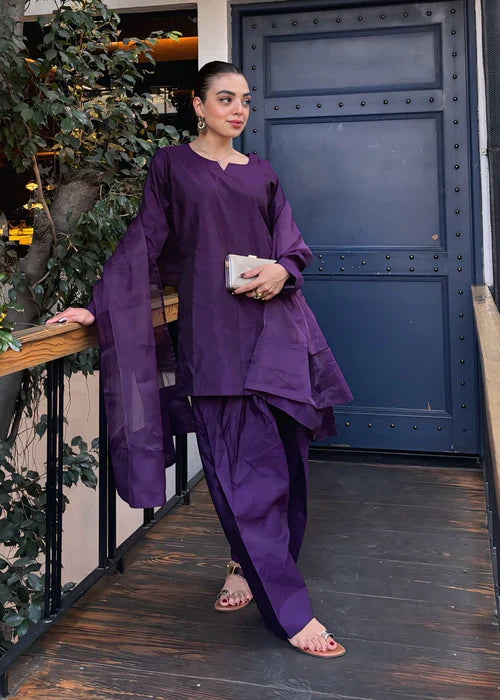 Royal Orchid Suit Set