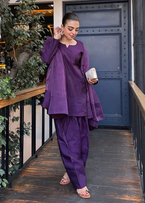 Royal Orchid Suit Set