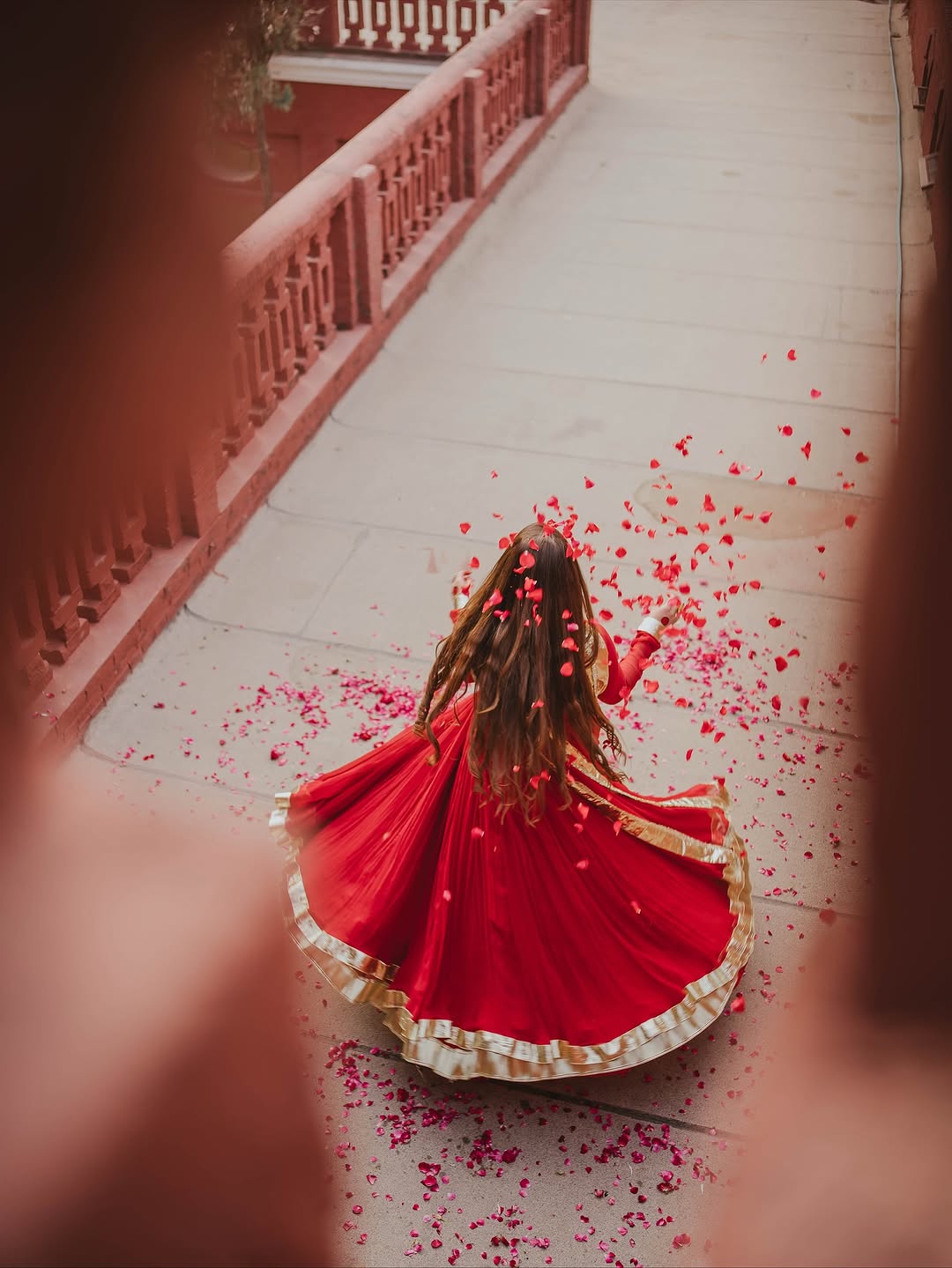 Laal Ishq Anarkali Set