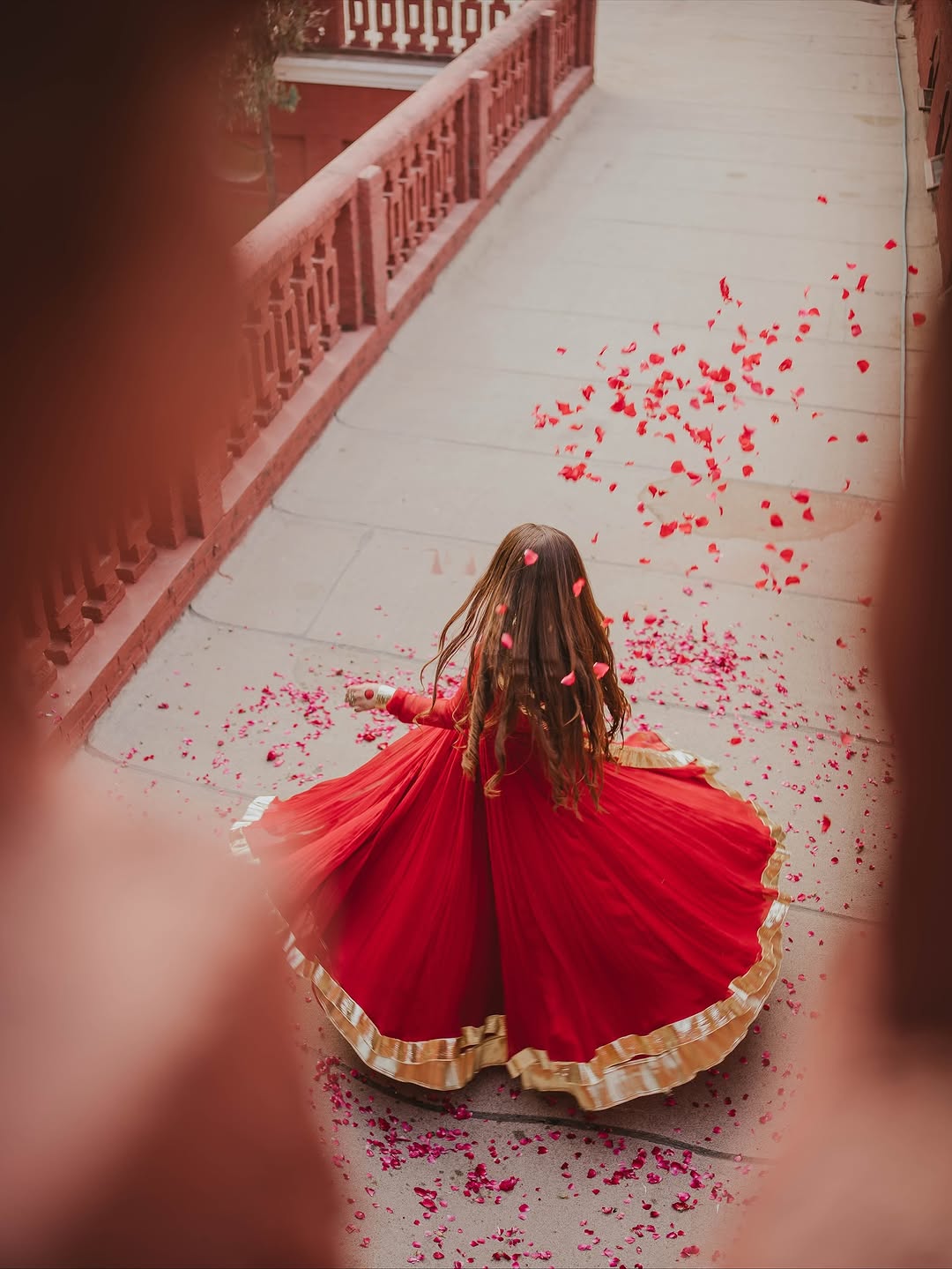 Laal Ishq Anarkali Set